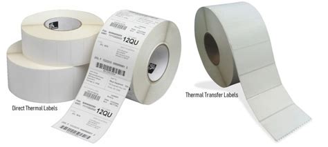 Difference Between Thermal Transfer and Direct Thermal