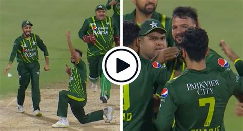 Watch: Ihsanullah Takes Two Wickets In First Three Balls For Pakistan ...