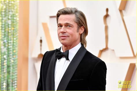 Brad Pitt's Oscars 2020 Date Revealed (And It's Not His Mom!): Photo ...