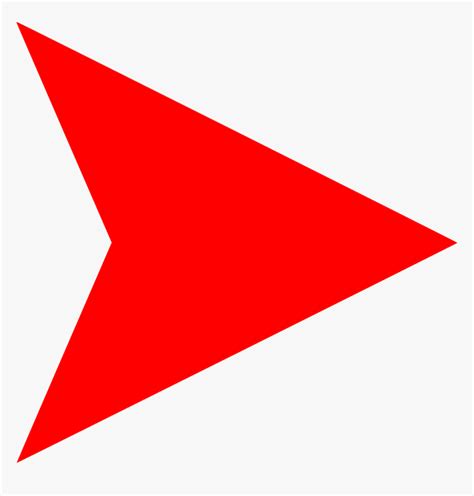 Right Red Arrow Logo, HD Png Download - kindpng