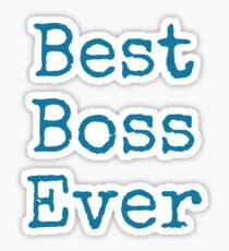 Best Boss Ever: Stickers | Redbubble