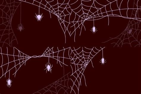 Halloween Background Spider Webs Graphic by PurMoon · Creative Fabrica