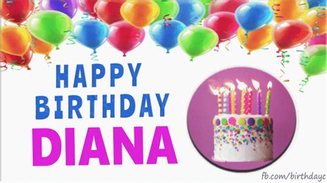 Happy Birthday DIANA gif | Birthday Greeting | birthday.kim