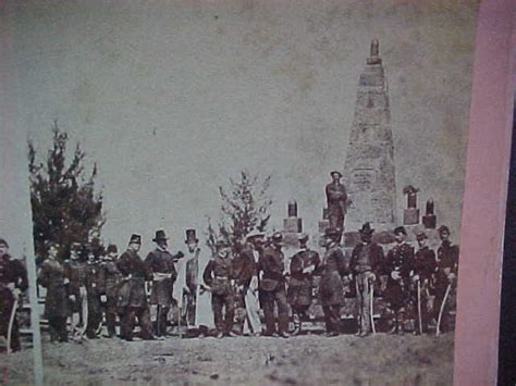 BULL RUN MONUMENT DEDICATION/CONSECRATED - Early Stereoview - 1865 ...