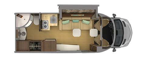 Atlas Murphy Suite Floor Plan | Touring Coaches | Airstream