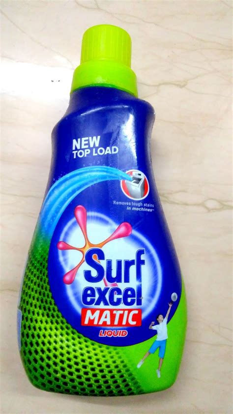 Surf Excel Matic Liquid Detergent Review | Pink and Pink