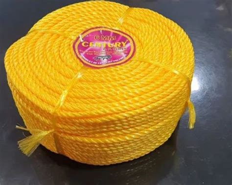 Yellow Pp rope (Pila rassi), 110 m at Rs 130/kg in Dumka | ID: 2850649437091