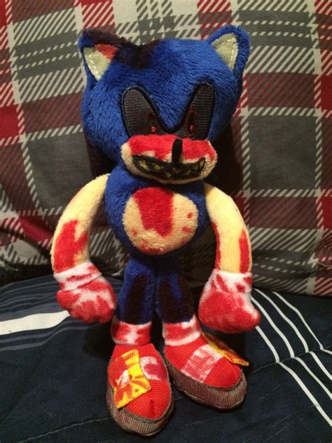 Sonic.EXE plush by HyperShadow92 on DeviantArt