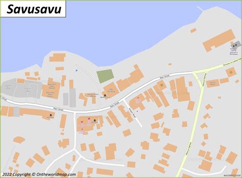 Savusavu Map | Fiji | Detailed Maps of Savusavu