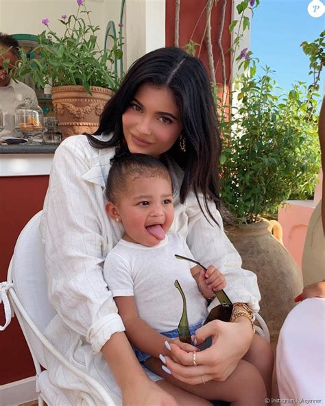 Kylie Jenner et sa fille Stormi- Instagram- août 2019. - Purepeople