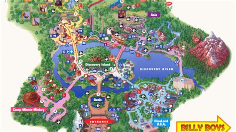 Printable Walt Disney World Theme Park Maps