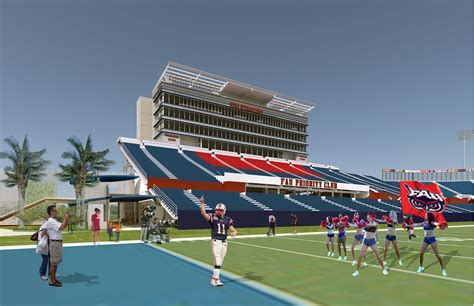 stadium_field | 2010 rendering of the FAU football stadium f… | Florida ...