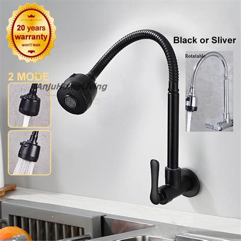 304 stainless steel 2 Mode Kitchen Sink Faucet Water Tap Flexible ...