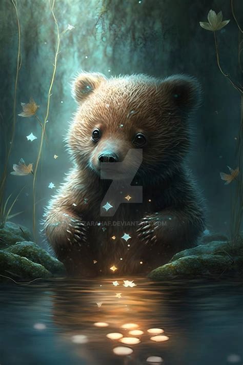 Bear cub by Zarahaf on DeviantArt