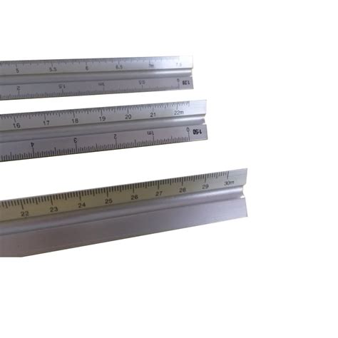 30cm Aluminum Triangular Scale Ruler,Metal Scale Ruler,Metric Scale Ruler - Buy Triangular Scale ...