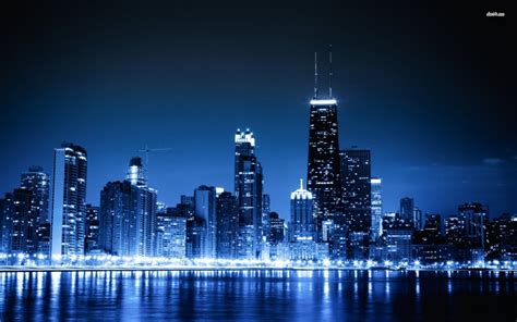 chicago-at-night-wallpaper-4 - Clean Energy Trust - Clean Energy Trust