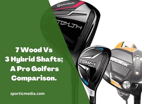 7 Wood Vs 3 Hybrid Shafts; A Pro Golfer's Comparison | (November 2024)