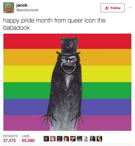 The Internet Has Made The Babadook Our New Queer Icon And Just, Yes | Babadook, Gay symbols ...