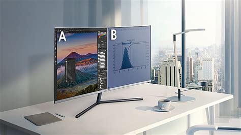 32" UR59C Curved 4K UHD Monitor Monitors - LU32R590CWNXZA | Samsung US