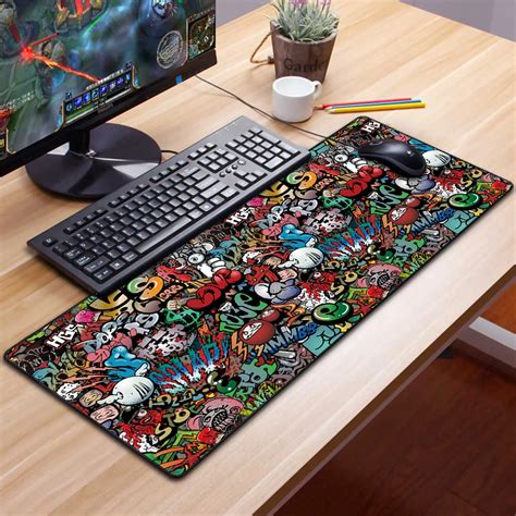 Ultra Thin Pu Leather Big Custom Gaming Mouse Pad Full Desk Sublimation Mousepad Xxl Wholesale ...