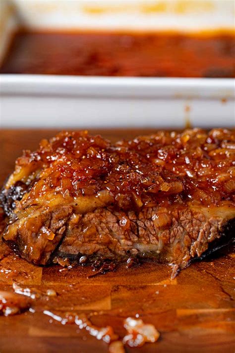 Jewish Brisket (Sweet and Sour) Recipe - Dinner, then Dessert