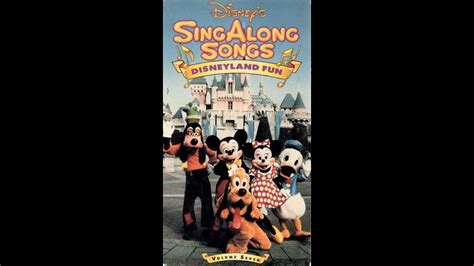 90s Disney Sing Along Songs Vol 7: Disneyland Fun - YouTube