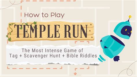 How to Play: Temple Run Adventure Game for Your Christian Youth Group ...