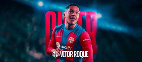 Draw Jersey Vitor Roque | FC Barcelona Official Channel