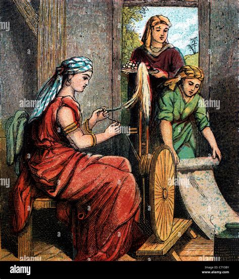 Bible Stories- Illustration From The Proverbs Of Solomon III Stock Photo - Alamy