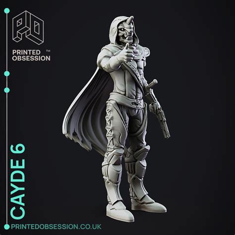 Cayde 6 - Destiny 2 - Fan Art - 3D model by printedobsession on Thangs