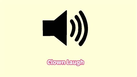 Clown Laugh Sound Effect - YouTube