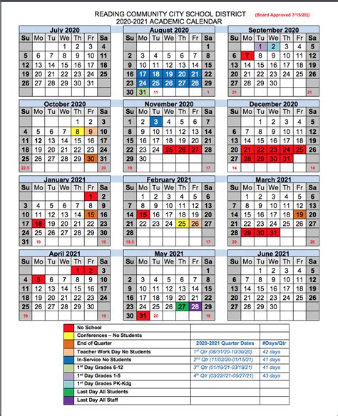 Pcsd Calendar - Printable Template Calendar