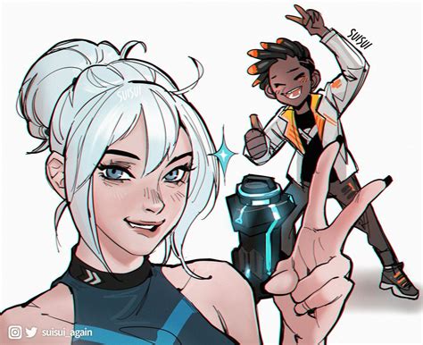 Artstation Jett Valorant Fanart Ozan Pulat Overwatch Fan Art | Images ...