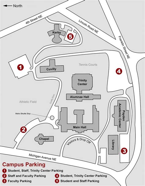 Campus Map - Visit Trinity