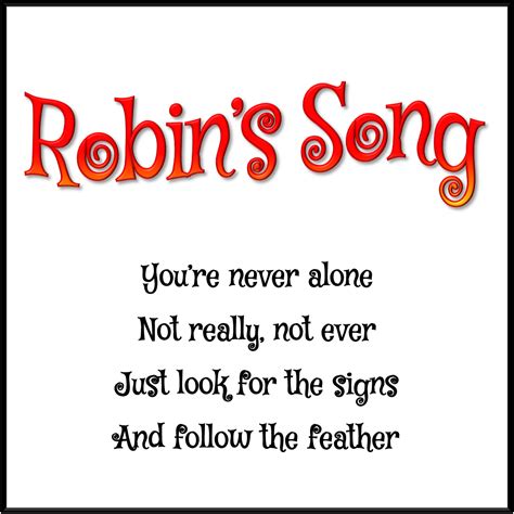 Robin’s Song – Brownell Landrum