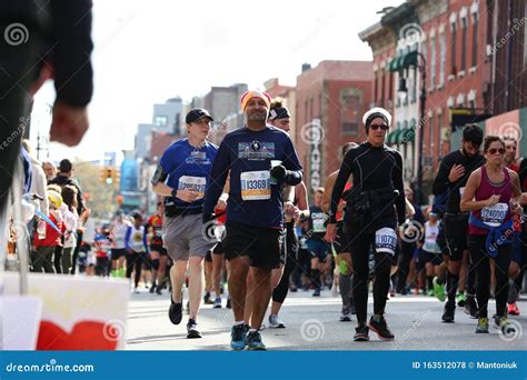 Marathon NYC 2019 Sport Event in Central Park Editorial Stock Photo ...