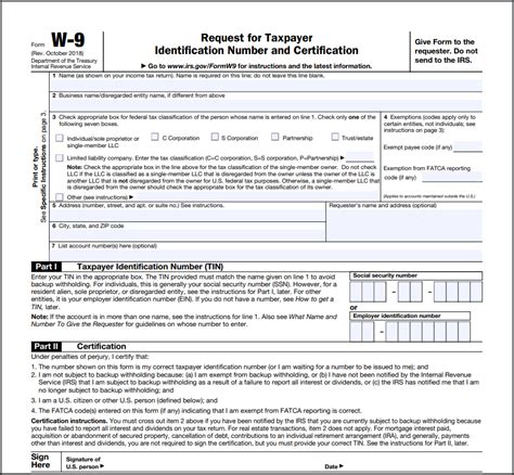 Free W9 Tax Form 2023 - Printable Forms Free Online