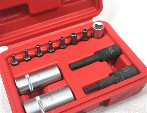 Air conditioning repair tool set 12pcs 1/4" Valve Cap Removers Core Car – EconoSuperStore