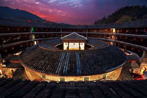 Tulou Night, Fujian, China – Songquan Photography