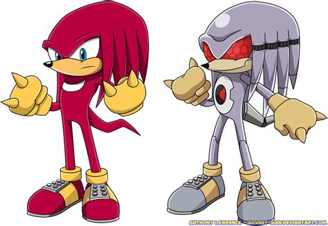 Mecha Knuckles by Advert-man on DeviantArt