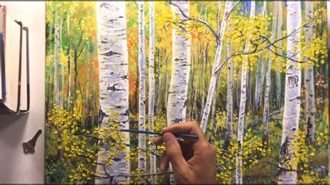 Aspen Tree Painting - Painters Legend