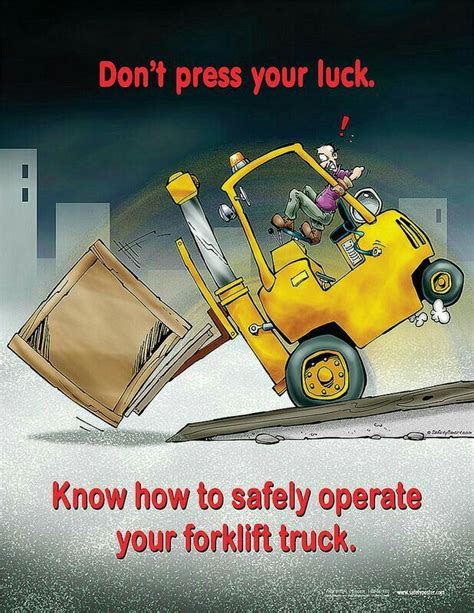 Pin by Dr Ricky on SDi Health and Safety | Safety posters, Health and safety poster, Forklift safety