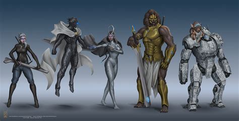 ArtStation - Super Hero Character Designs 2022