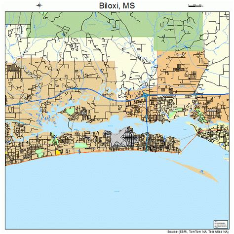 Map Of Biloxi Mississippi – Verjaardag Vrouw 2020