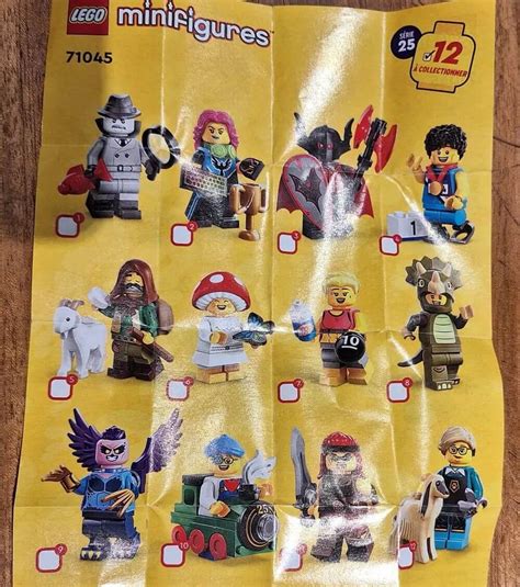 LEGO 71045 Collectable Minifigures Series 25: First look