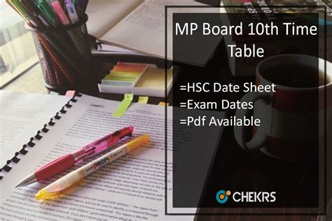 MP Board 10th Time Table 2024 कब आएगा- MPBSE 10th Date Sheet, Schedule Pdf