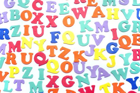 Free Stock Photo 6956 Array of colourful alphabet letters | freeimageslive