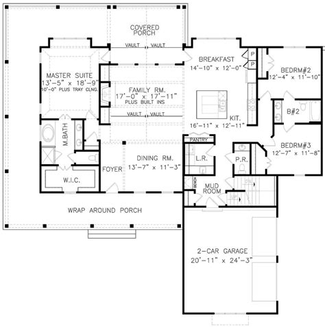 Modern Farmhouse Plan 3 052 Square Feet 4 Bedrooms 3 - vrogue.co