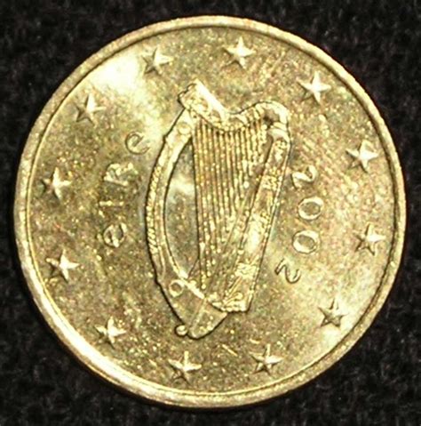 50 Euro Cent 2002, Euro (2002-prezent) - Irlanda - Monedă - 5767