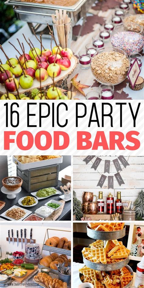 40+ Best Food Bar Ideas Perfect For Your Party